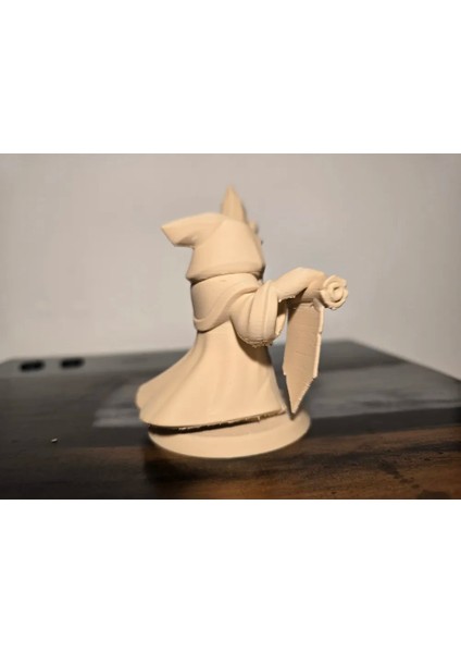 CRAFTSY3D Kırmızı Büyücü Minyon Figür – 3D Baskı Dekoratif Koleksiyon Ürünü fiyatları