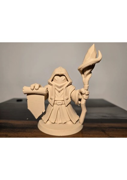 CRAFTSY3D Kırmızı Büyücü Minyon Figür – 3D Baskı Dekoratif Koleksiyon Ürünü modelleri