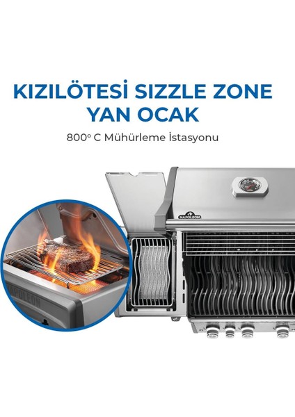 Rogue Pro 425 Sib Gazlı Barbekü | Mangal indirimleri