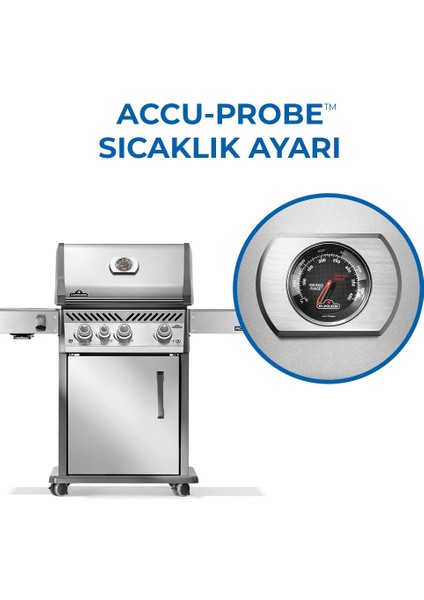 Rogue Pro 425 Sib Gazlı Barbekü | Mangal
