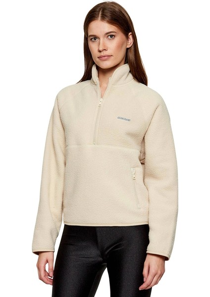 Jeans Kadın Ekru Sweatshirt W5BQ18K1042-ECRU