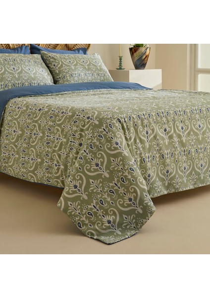 Aderra Çift Kişilik Nevresim Takımı Mint