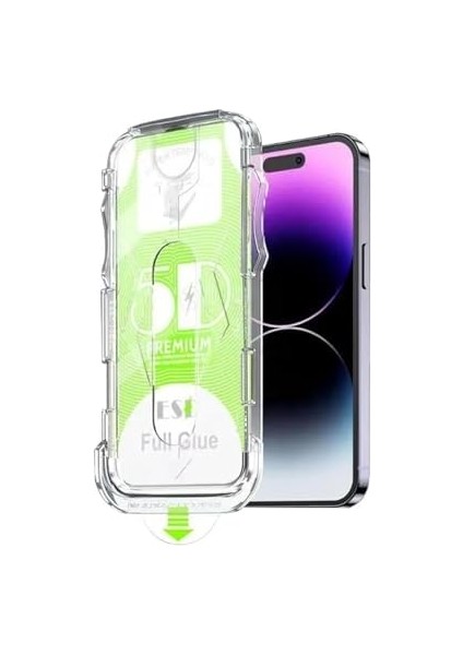 Psr Aksesuar Serisi ile Uyumlu Ekran Koruyucu - Otomatik Hizalama Özellikli | Ekstra Güçlendirilmiş | Tam Koruma Sağlayan | Pürüzsüz Lazer Kesim Premium Kırılmaz Cam (17 Pro) fiyatları