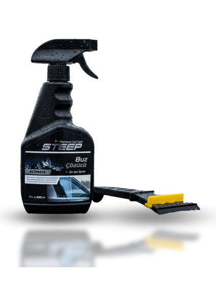 Ultimate Cam Buz Çözücü ve Buzlanma Önleyici 500 ml Steep Buz Kırıcı Terminatör