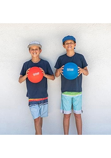 Çocuklar Için Oyun Topları - 21.6 cm Veya 25.4 cm Boyutlarını Seçin - Taşıma Çantası ve Top Pompası ile Ağır Hizmet Tipi 6&apos;lı Set modelleri