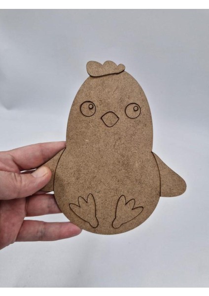 10 Adet Sevimli Civciv Ahşap Boyama Seti, Renkli, 15X13 Cm, Okul ve Etkinlik Için fiyatları