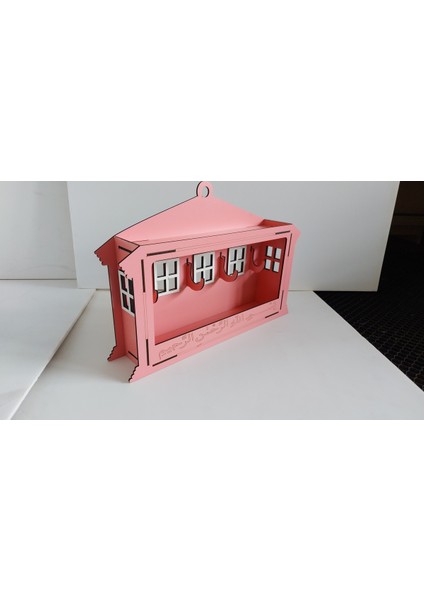 Pembe Ev Anahtarlık, Duvara Veya Kapıya Monte Edilebilir, Şık ve Kullanışlı Tasarım fiyatları