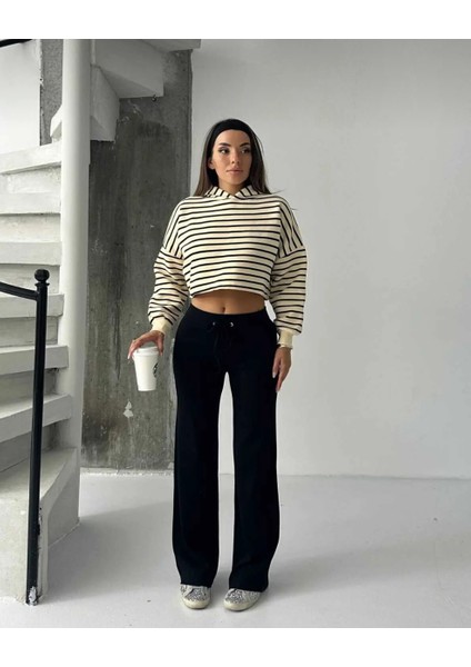 Kadın Modern Siyah Pantolon