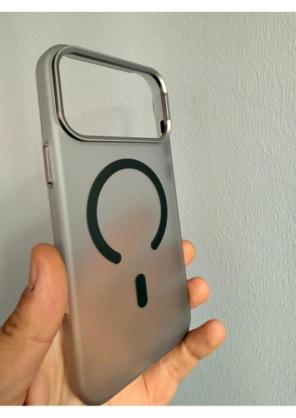 iPhone 17 Pro Max Magsafe Şeffaf Turuncu Mika Kılıf Kamera fiyatları