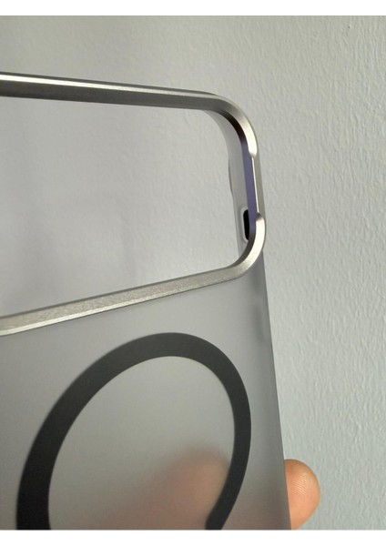 iPhone 17 Pro Max Magsafe Şeffaf Turuncu Mika Kılıf Kamera fırsatları