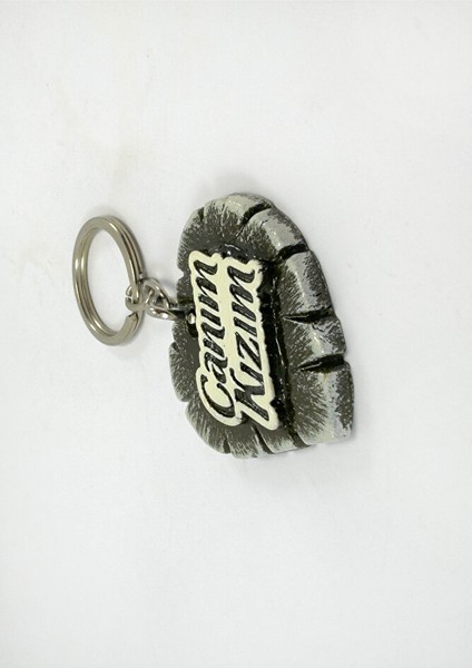 Canım Kızım Yazılı Polyester Kalp Anahtarlık, Hediyelik Kalpli Anahtarlık indirimleri