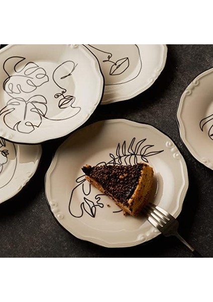 Face 6 Kişilik Pasta Takımı modelleri