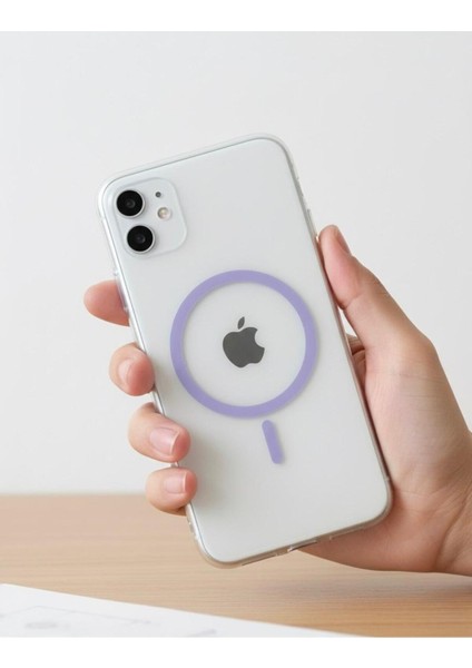 Iphone 11 Şeffaf Koruyuculu Magsafe Kılıf