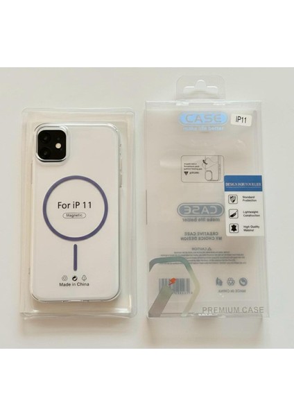 Iphone 11 Şeffaf Koruyuculu Magsafe Kılıf modelleri