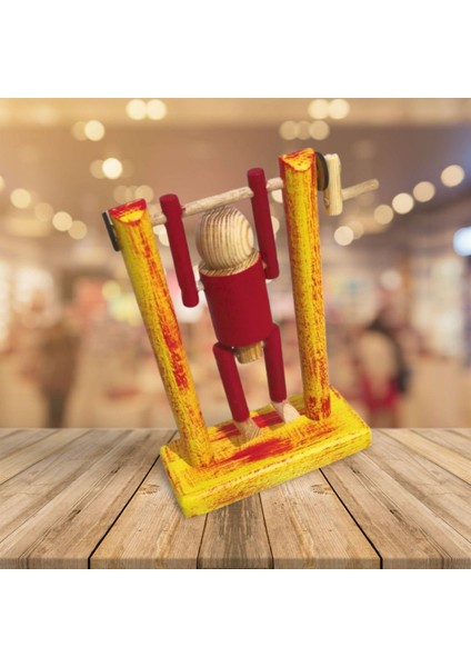 Sarı Ahşap Takla Atan Kulp, Şık ve Dayanıklı Ev Dekorasyonu Parçası fiyatları