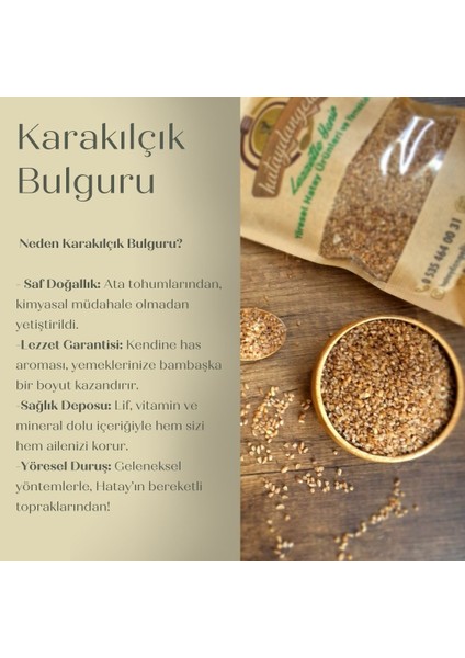 Karakılçık Bulgur (Köftelik) 2 kg fiyatları