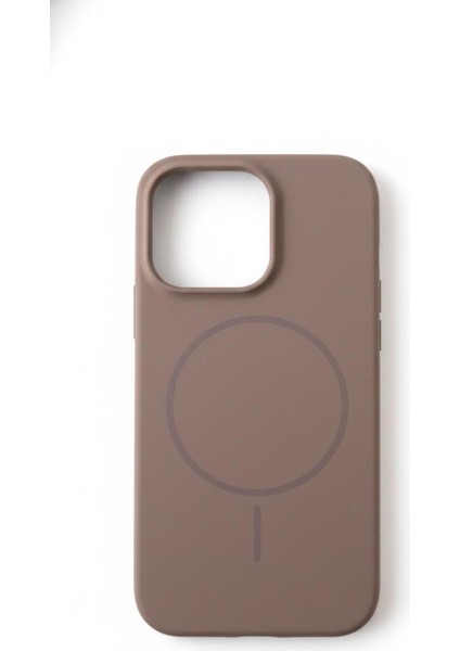iphone 15 Pro Silikon Magsafe Kahverengi fiyatları