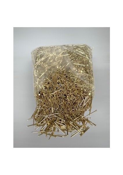 Filografi Altın Sarısı Renkli Düz Baş 500 Gram Filografi Çivisi fiyatları