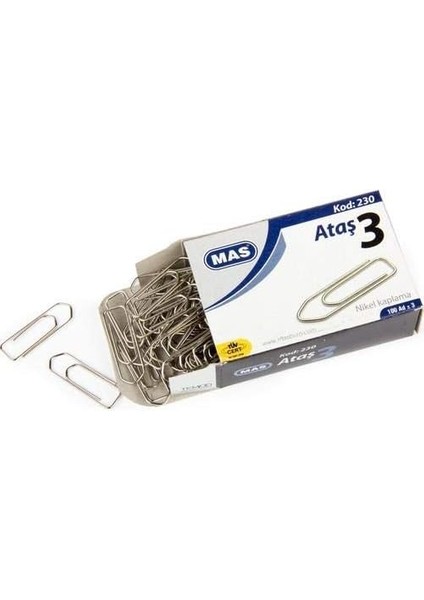 Ataş 100 Adet No:3 230 fiyatları