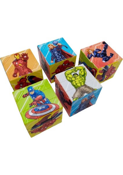 Renkli Sihirli Küp Yapboz, 5.5x5.5cm, Eğlenceli ve Zeka Geliştirici Oyuncak modelleri