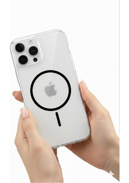 iphone 15 Pro Gri Magsafe Kılıf