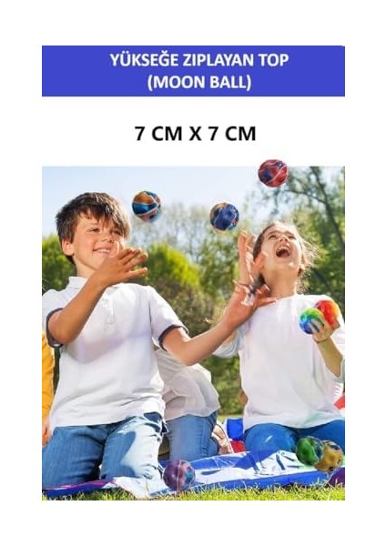 Zetconcept Ball Yüksek Zıplayan Top, Kamuflaj Desenli, Süper Eğlenceli Uzay Topu, 4+ Yaş fiyatları
