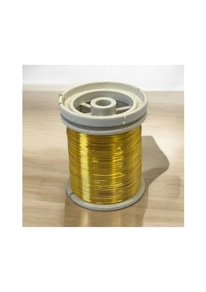 Filografi 0.30MM(30GR-50METRE) Açık Altın Renkli Filografi Teli