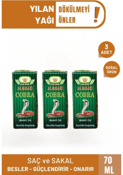 Almalaki Yılan Yağı 3 Adet