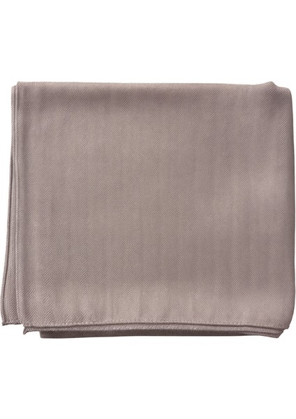 Kadın Düz Gül Kurusu Eşarp – Ince Şerit Dokulu Yumuşak Kare Model