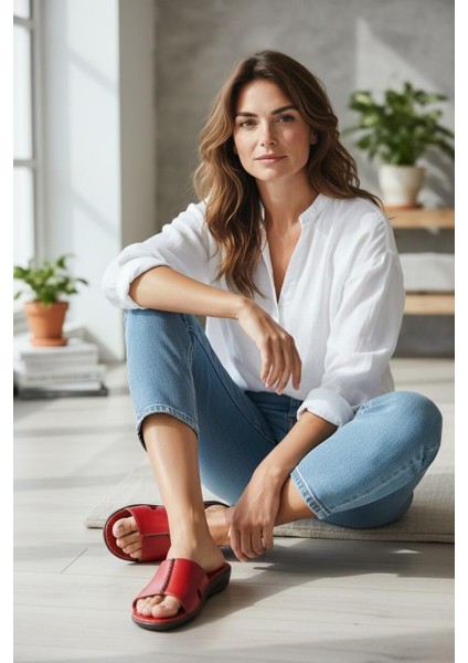 Tam Ortopedik Medikal Rahat Anatomik Terlik