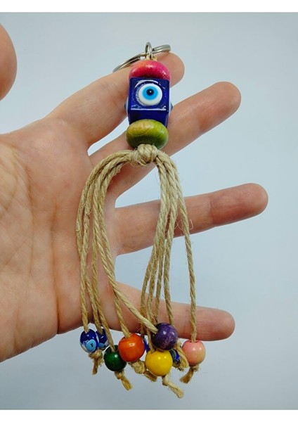 Zar Nazar Boncuğu Anahtarlık El Yapımı Hediyelik Aksesuar fırsatları
