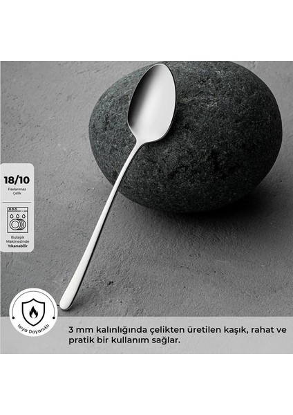 Titan Yemek Kaşığı – 18/10 Paslanmaz Çelik – Tekli