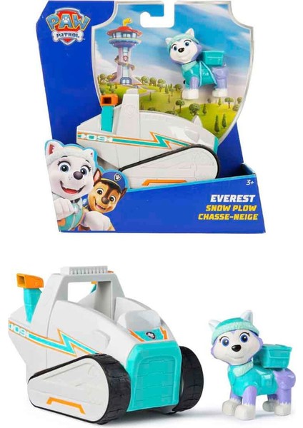 Paw Patrol Everest Figürü ve Kar Küreme Aracı – 6,5 cm Figür + 12 cm Araç – Çocuk Oyuncak Seti fiyatları
