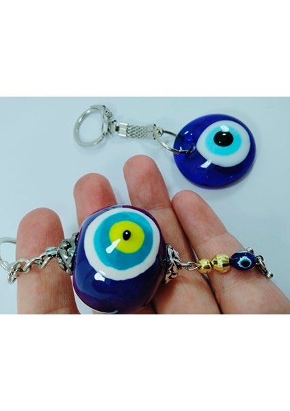 Ikili Nazar Boncuklu Anahtarlık Seti El Yapımı Hediyelik Eşya fiyatları