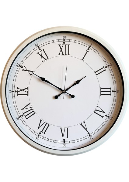 52 cm Beyaz Modern Duvar Saati fiyatları