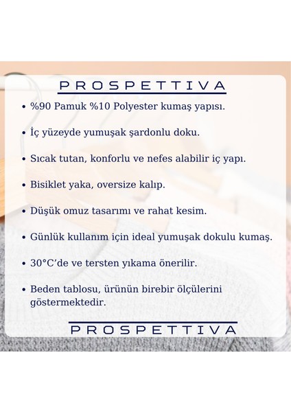 Kadın Yeşil Oversize Kalın Içi Polarlı Sweatshirt – Lucky Yazı Detaylı