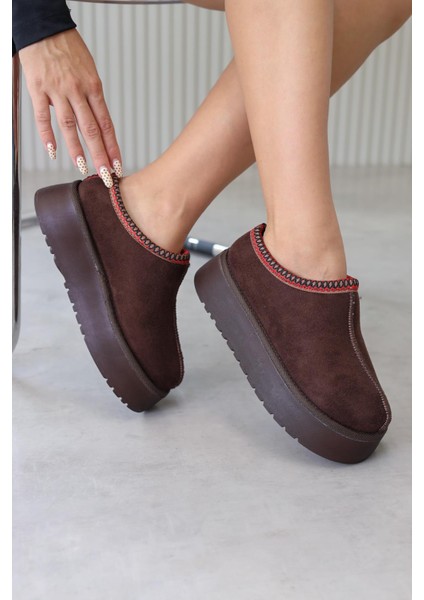 ST1071 Model 3 cm Tabanlı Yeni Sezon Kısa Bot Kahve fiyatları