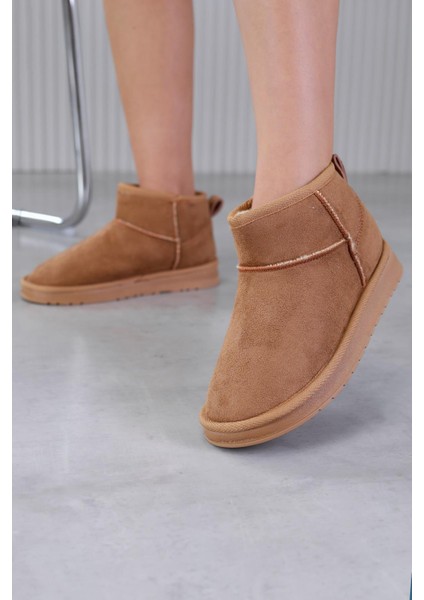 ST1075 Model 2 cm Tabanlı Yeni Sezon Kısa Bot Taba