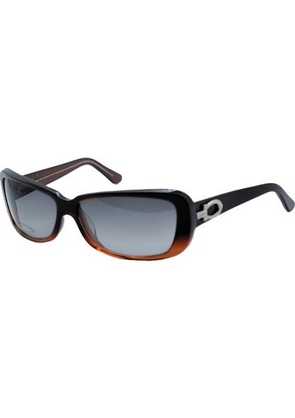 Vintage Thalıe Bordo Altın Kaplamalı Gri Kadın Güneş Gözlüğü modelleri