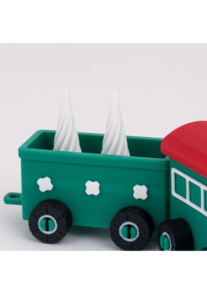 Yılbaşı Temalı 2’li Dekoratif Tren Vagon Seti – Oyuncak, Koleksiyonluk, Yeni Yıl Süsü fırsatları