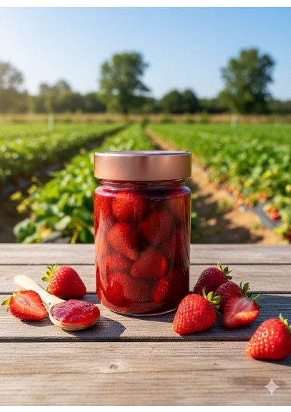 350 ml Kavanoz Bakır Derin Kapaklı 350 cc Şeffaf Reçel, Marmelat Cam Kavanoz Deep 1 Adet fiyatları