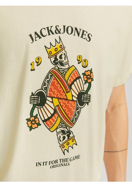 Joranatomy Skull Logolu Krem Erkek Tişört 12272966 fırsatları