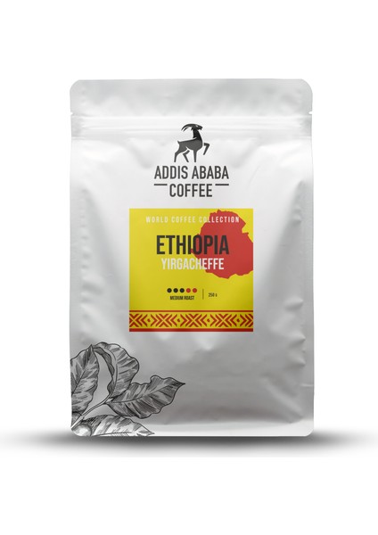 Etiyopya Yirgacheffee Dünya Kahvesi French Press Kahve 250 Gr.