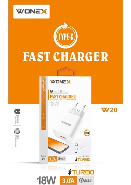 20W USB Şarj Aleti iPhone Uyumlu