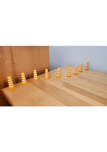 Mini Trafik Konisi Seti – 10'lu (4 Cm) fiyatları