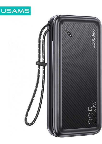 CD168 20000 Mah Powerbank | 22.5W Hızlı Şarj | 3 Çıkışlı | LED Ekranlı | Pd & Qc Destekli Taşınabilir Şarj Cihazı