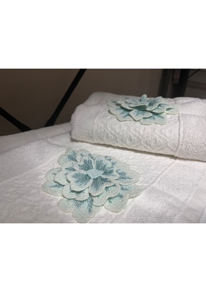 Çiçek Kabartmalı El Yüz Havlusu fiyatları