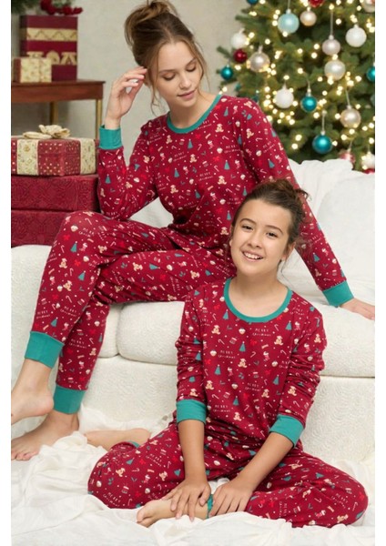 - Anne–kız Yılbaşı Pijama Takımı (Anne Pijama) fırsatları