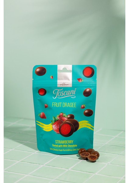 Sütlü Çikolata Kaplı Çilek Draje fırsatları