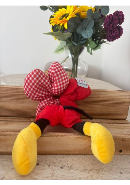 Mickey Topuz Tokası Çizgili Kırmızı fiyatları